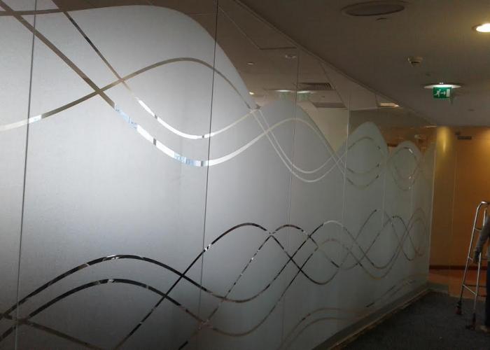 Mẫu decal dán kính mờ 07